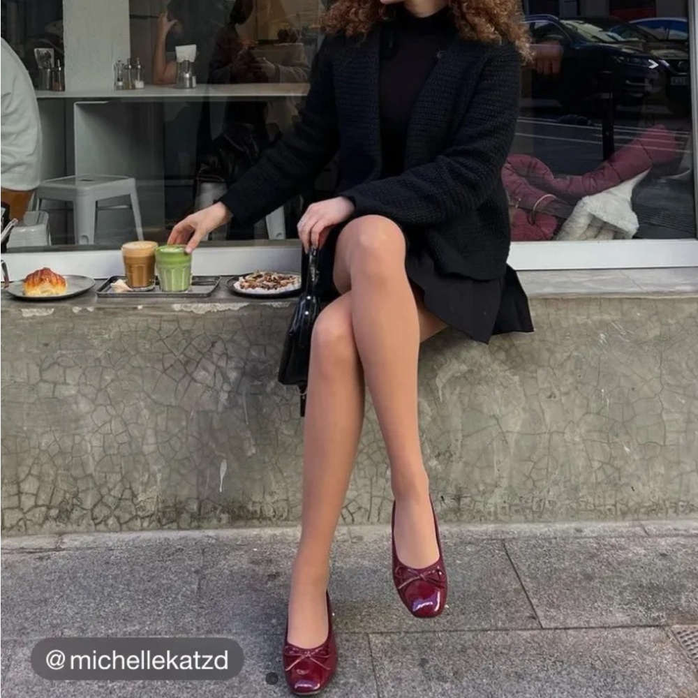 Cider bow flats 🥿